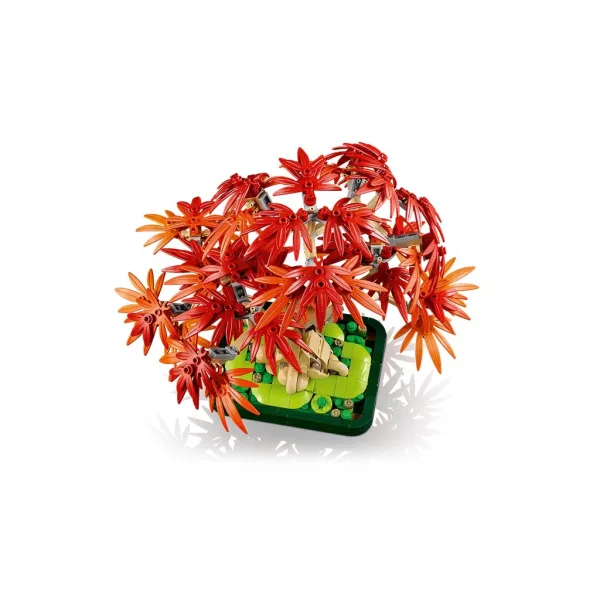 LEGO® Botanica: Bonsai di acero giapponese a foglia rossa (10348) immagine 4
