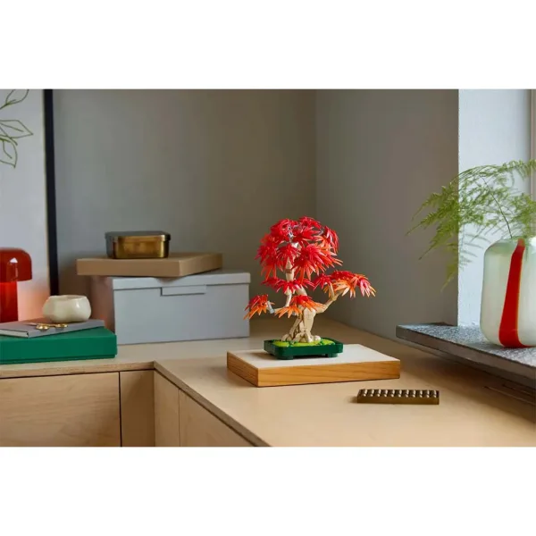 LEGO® Botanica: Bonsai di acero giapponese a foglia rossa (10348) immagine 8