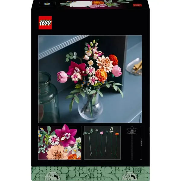 LEGO®: Bouquet di Fiori Rosa (10342) immagine 2
