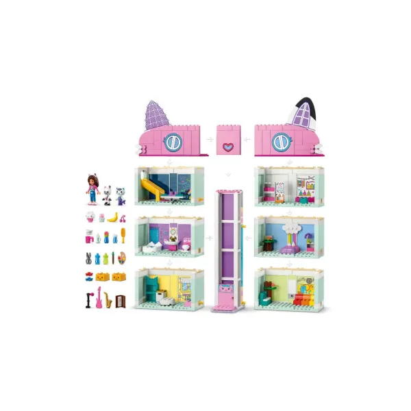 LEGO® Casa delle bambole di Gabby: Casa delle bambole di Gabby (10788) immagine 3