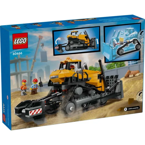 LEGO® City: Bulldozer giallo (60466) immagine 2