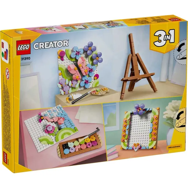 LEGO® Creator: Creazioni artistiche floreali (31390) immagine 8