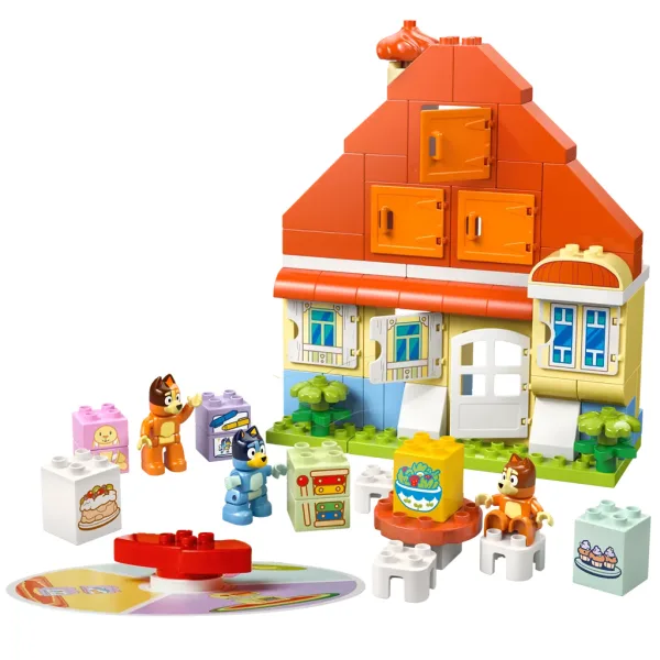 LEGO® DUPLO®: La casa di famiglia di Bluey™ gioco di memoria (10459) immagine 2