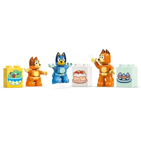 LEGO® DUPLO®: La casa di famiglia di Bluey™ gioco di memoria (10459) immagine 3