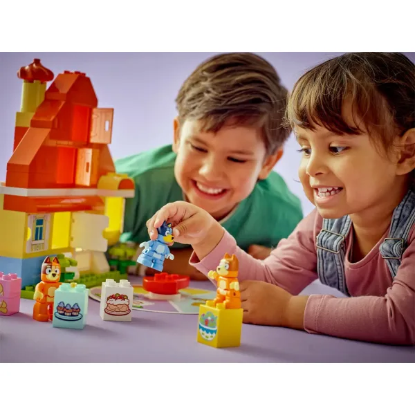 LEGO® DUPLO®: La casa di famiglia di Bluey™ gioco di memoria (10459) immagine 7