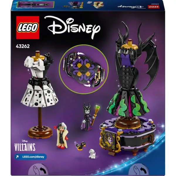 LEGO® Disney: Abiti di Malefica e Crudelia De Mon (43262) immagine 2