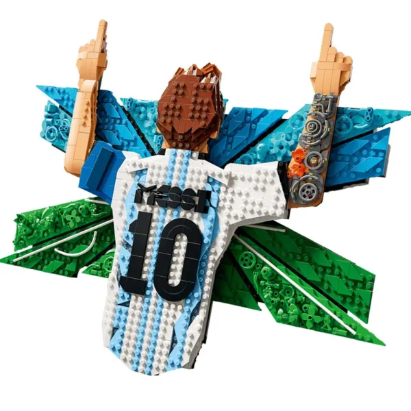 LEGO® Editions: Lionel Messi – Esultanza per il gol (43018) immagine 2