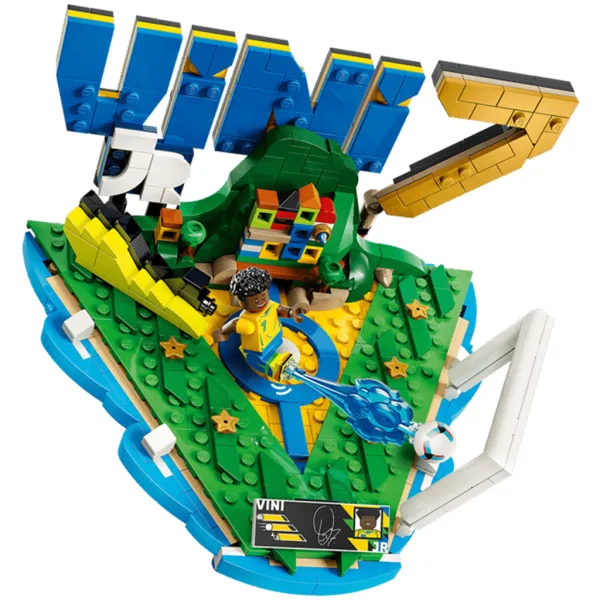 LEGO® Editions: Vini Jr. – I migliori momenti del calcio (43027) immagine 4