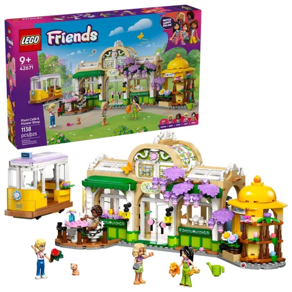 LEGO® Friends: Caffetteria botanica e negozio di fiori (42671) immagine 1