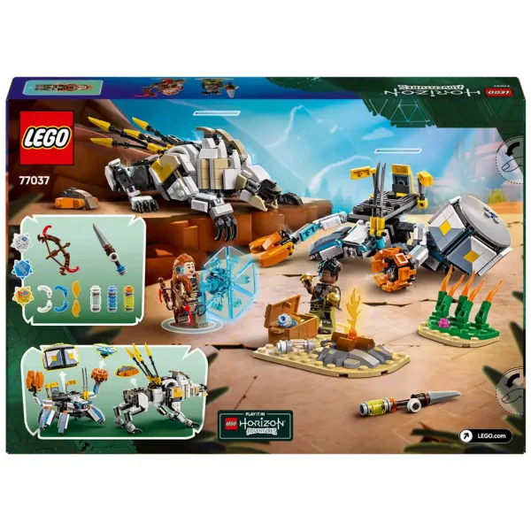 LEGO® Horizon™ Avventure: Aloy e Varl contro il Camminatore Corazzato e il Seghettodonte (77037) immagine 2