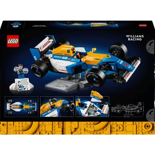 LEGO® Icons: Williams Racing FW14B e Nigel Mansell (10353) immagine 2