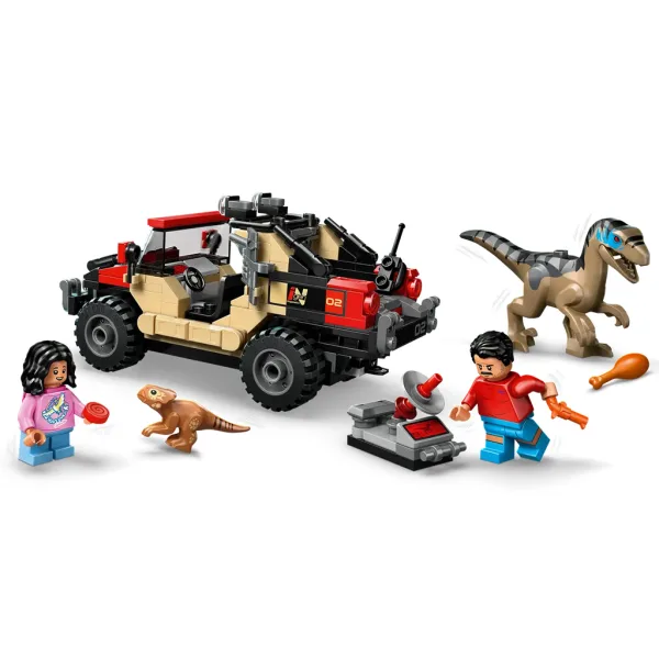 LEGO® Jurassic World: Fuga in fuoristrada dal raptor (76972) immagine 4