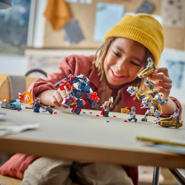 LEGO® Marvel: Avengers: Endgame Thor contro i guerrieri Chitauri (76322) immagine 4