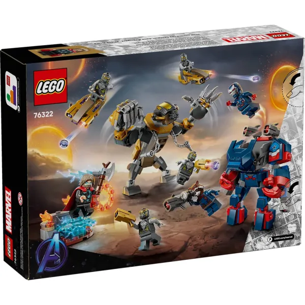 LEGO® Marvel: Avengers: Endgame Thor contro i guerrieri Chitauri (76322) immagine 6