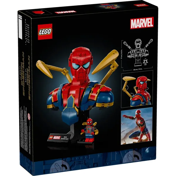 LEGO® Marvel: Busto di Iron Spider-Man (76326) immagine 5