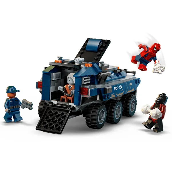LEGO® Marvel: LUomo Ragno: Linseguimento del convoglio carcerario (76349) immagine 3