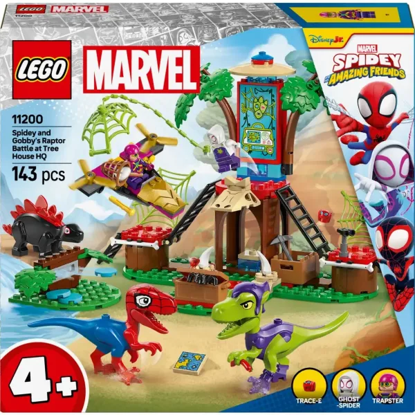 LEGO® Marvel: Spider-Man e la battaglia del raptor di Goblin al quartier generale della casa sullalbero (11200) immagine 1