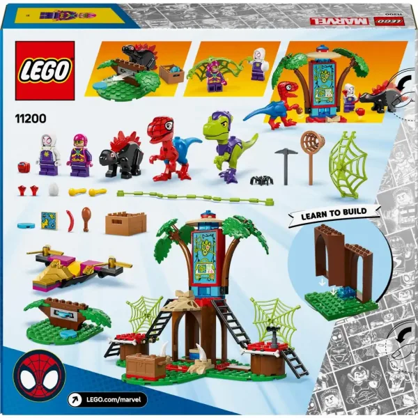 LEGO® Marvel: Spider-Man e la battaglia del raptor di Goblin al quartier generale della casa sullalbero (11200) immagine 2