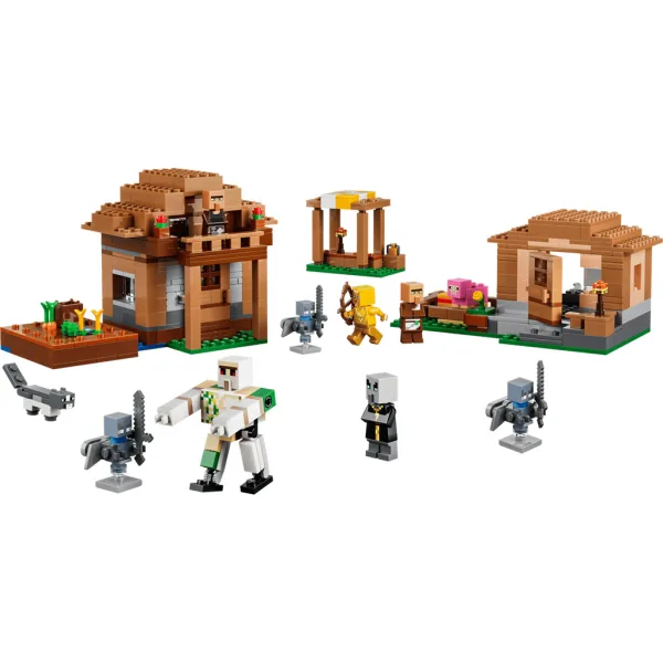 LEGO® Minecraft: Attacco dellevocatore al villaggio (21596) immagine 2