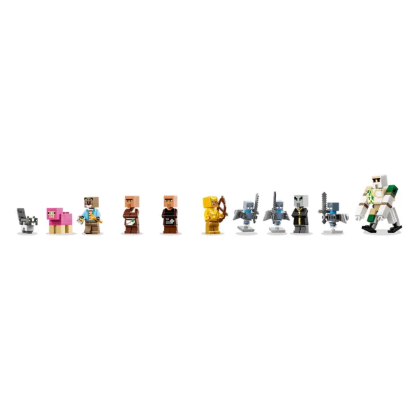 LEGO® Minecraft: Attacco dellevocatore al villaggio (21596) immagine 3
