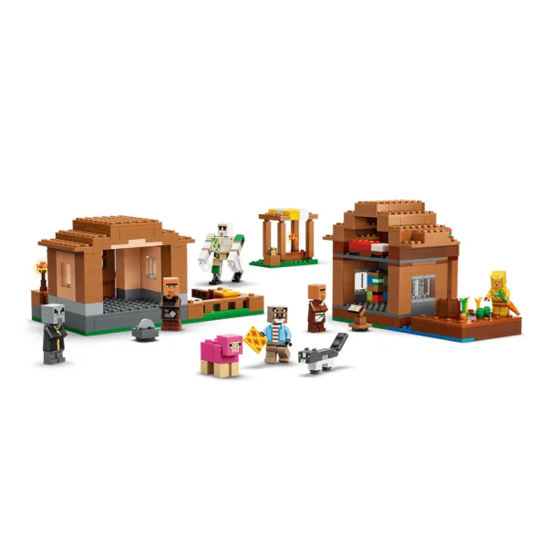 LEGO® Minecraft: Attacco dellevocatore al villaggio (21596) immagine 4