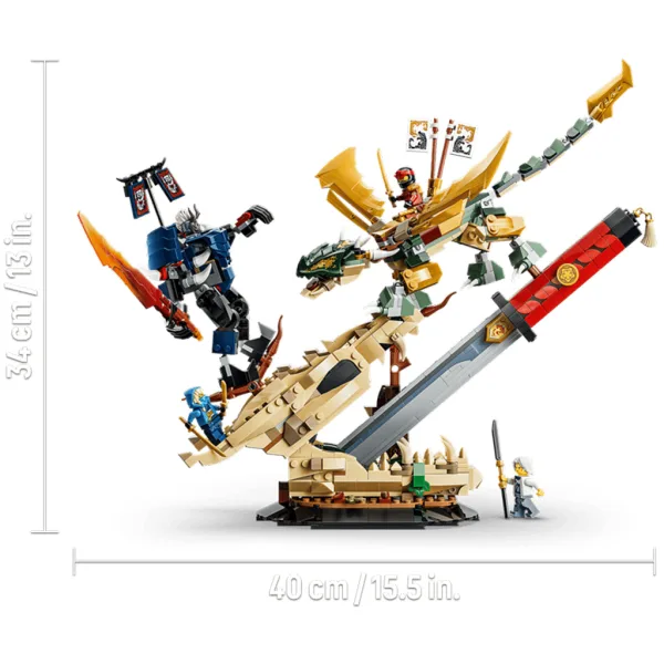 LEGO® Ninjago: Scontro alla Spada del Drago (71871) immagine 4