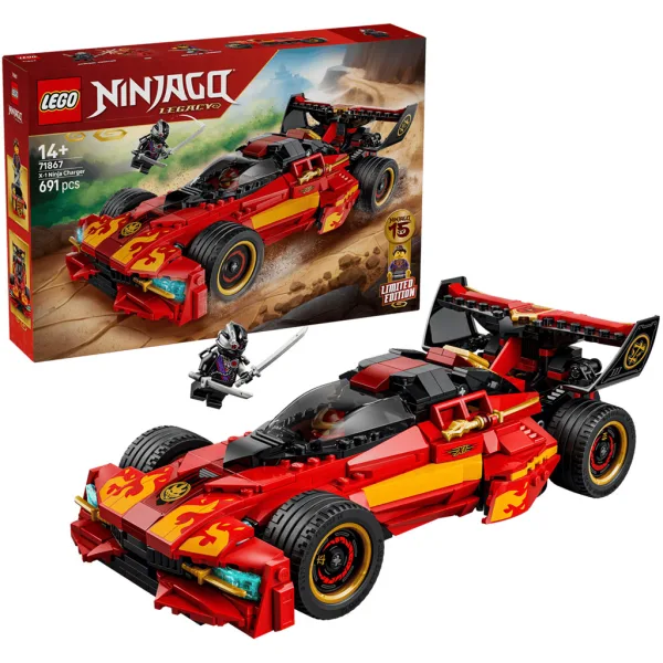 LEGO® Ninjago: X-1 Veicolo da battaglia ninja, 15° anniversario (71867) immagine 1
