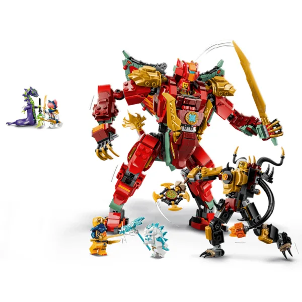 LEGO® Ninjago: il robot-drago trasformabile di Wyldfyre (71868) immagine 4