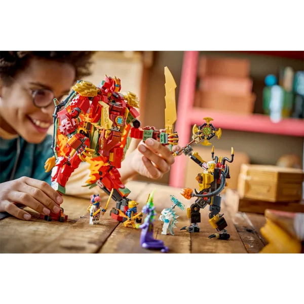 LEGO® Ninjago: il robot-drago trasformabile di Wyldfyre (71868) immagine 9