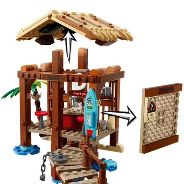 LEGO® One Piece: Capanna del Villaggio Mulino a Vento (75636) immagine 4