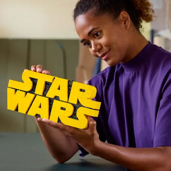 LEGO® Star Wars™: Logo di Star Wars™ costruito con mattoncini (75407) immagine 3
