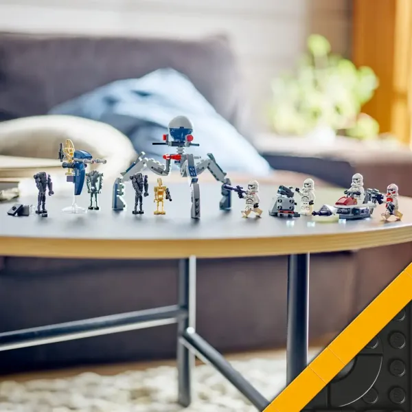 LEGO® Star Wars™: Pacchetto da battaglia Clone Trooper™ e Droide da battaglia™ (75372) immagine 5