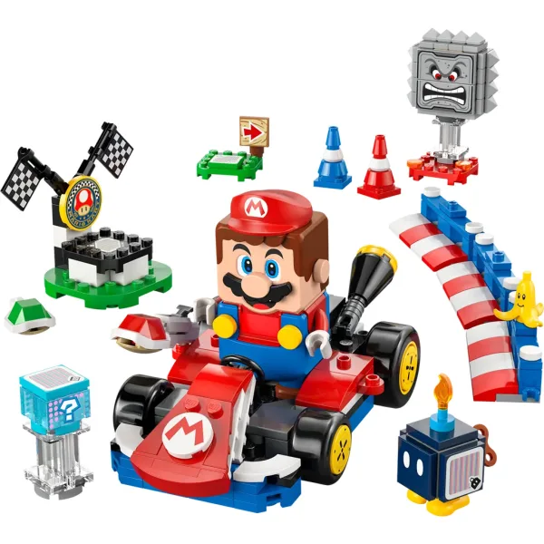 LEGO® Super Mario™: LEGO® Mario™ interattivo e Kart Standard (72043) immagine 2