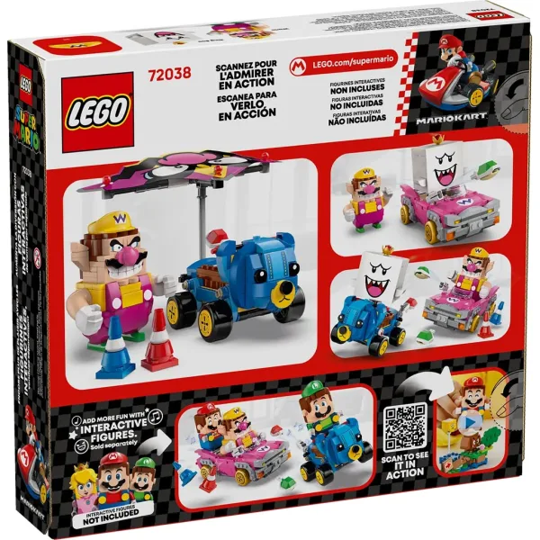 LEGO® Super Mario™: Mario Kart™ – Wario e Re Boo (72038) immagine 8