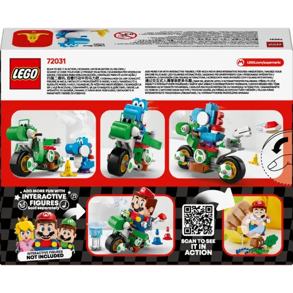 LEGO® Super Mario™: Mario Kart™ – Bici di Yoshi (72031) immagine 2