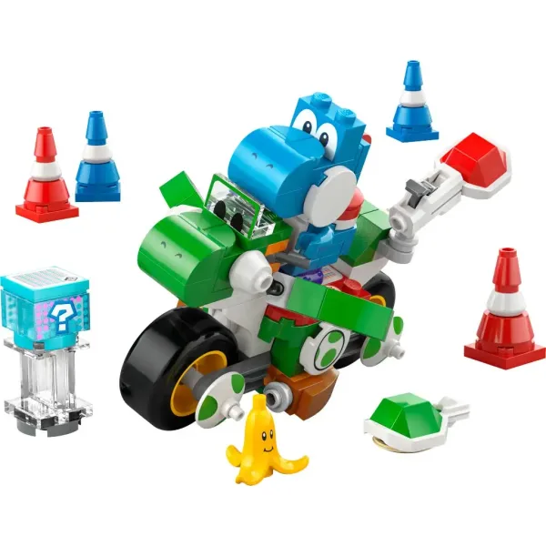 LEGO® Super Mario™: Mario Kart™ – Bici di Yoshi (72031) immagine 5