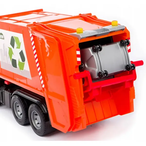 LENA: Camion della spazzatura Mercedes Worxx Arocs per la raccolta differenziata 54cm immagine 3