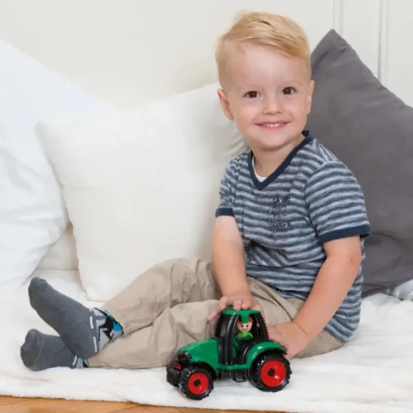 LENA: Camioncino con figura di trattore 17cm immagine 4