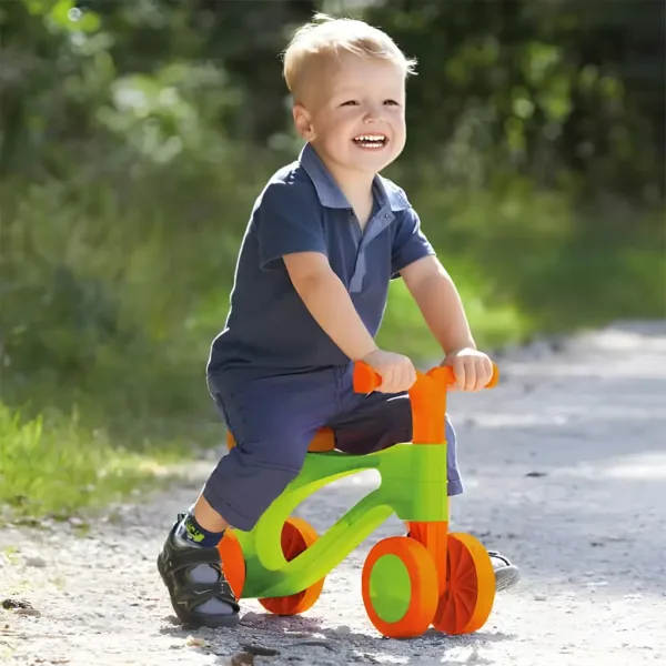 LENA: ECO moto verde a spinta con i piedi immagine 2