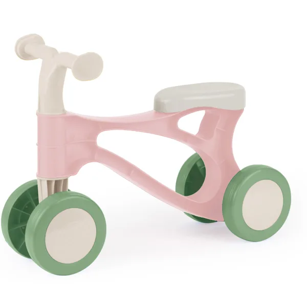 LENA: Motocicletta per bambini a spinta con i piedi, color rosa pastello immagine 1