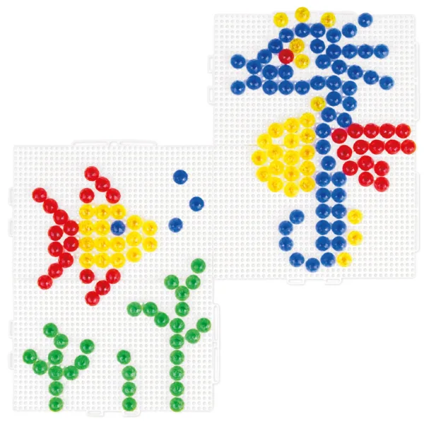 LENA: Panorama Mosaik XL Set di pioli trasparenti 15 mm, 240 pezzi immagine 2