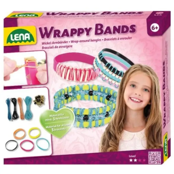 LENA: Set creativo per realizzare braccialetti colorati immagine 1