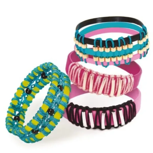 LENA: Set creativo per realizzare braccialetti colorati immagine 3