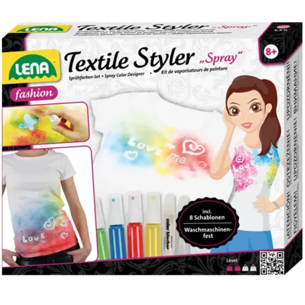 LENA: Stilista di moda con spray per tessuti immagine 1