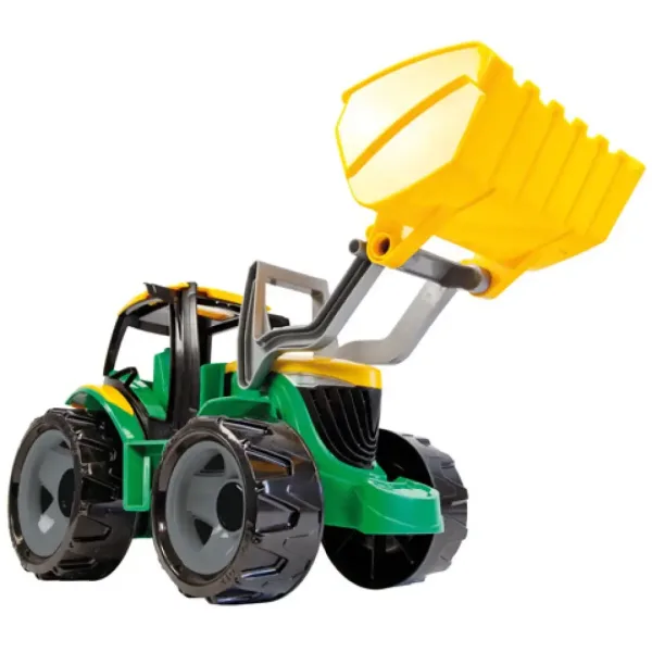 LENA: Trattore gigante con caricatore frontale verde/giallo 62cm immagine 2
