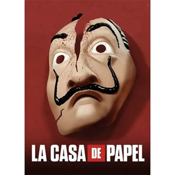 La Casa di Carta: Puzzle da 500 pezzi con maschera di Dalí - Clementoni immagine 2