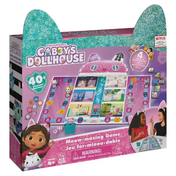 La casa delle bambole di Gabi: Gioco da tavolo Cat-tastico - Spin Master immagine 4
