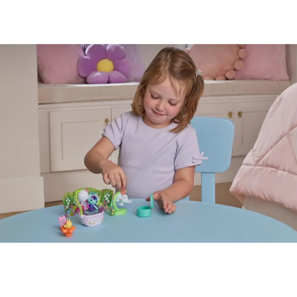 La casa delle bambole di Gabi: adorabile set di mobili da sirena con la figurina MerCat - Spin Master immagine 3