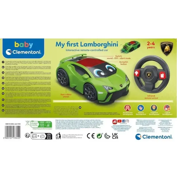 La mia prima auto telecomandata Lamborghini Huracán - Clementoni immagine 5