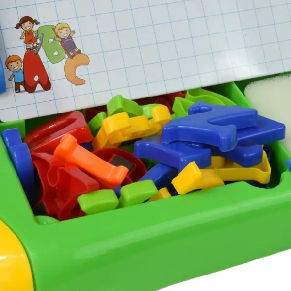 Lavagna da Disegno: Lavagna magnetica multifunzionale con pennarello e lettere 30x24cm immagine 5